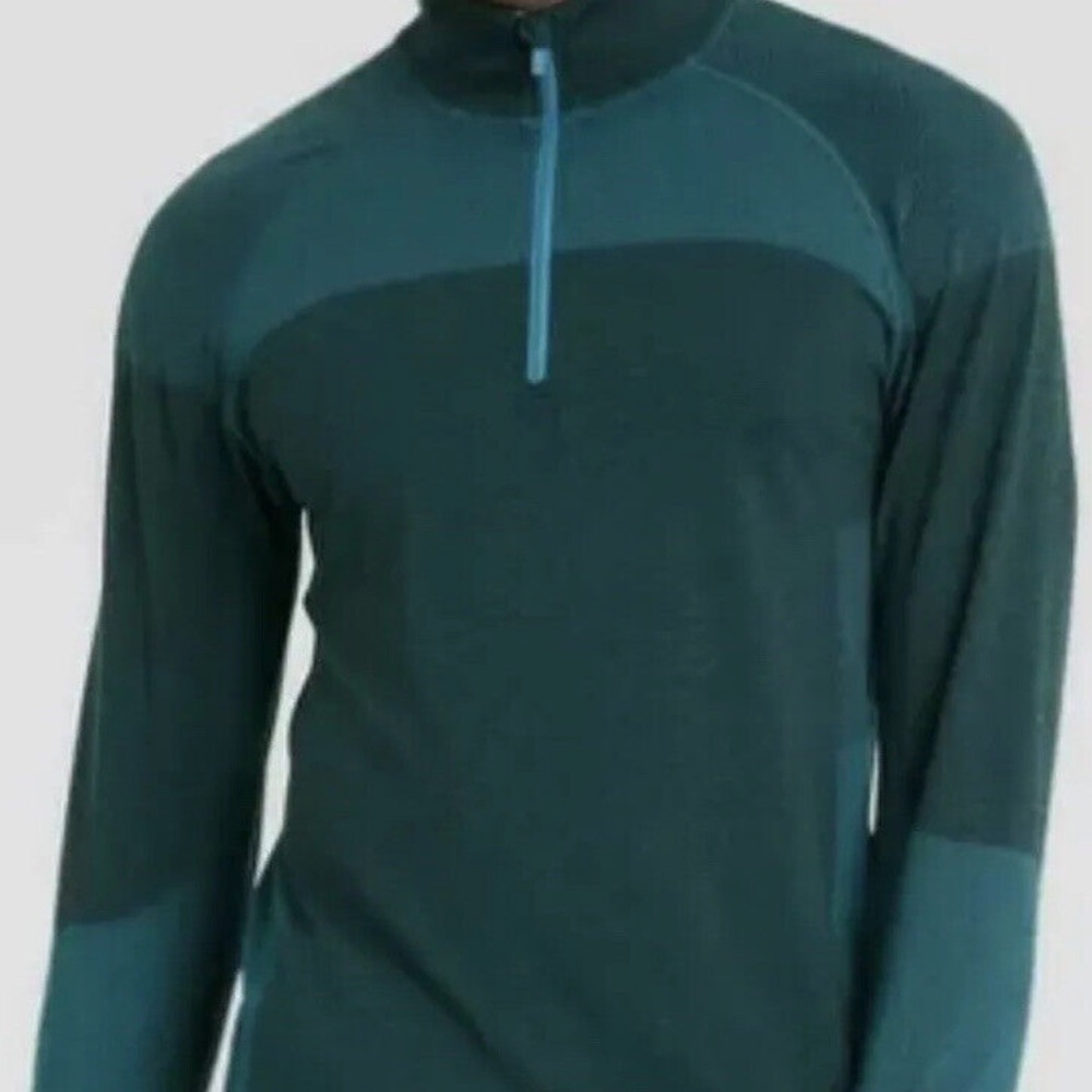 NWOT Mens All in Motion Seamless 1/4 Zip Pullover